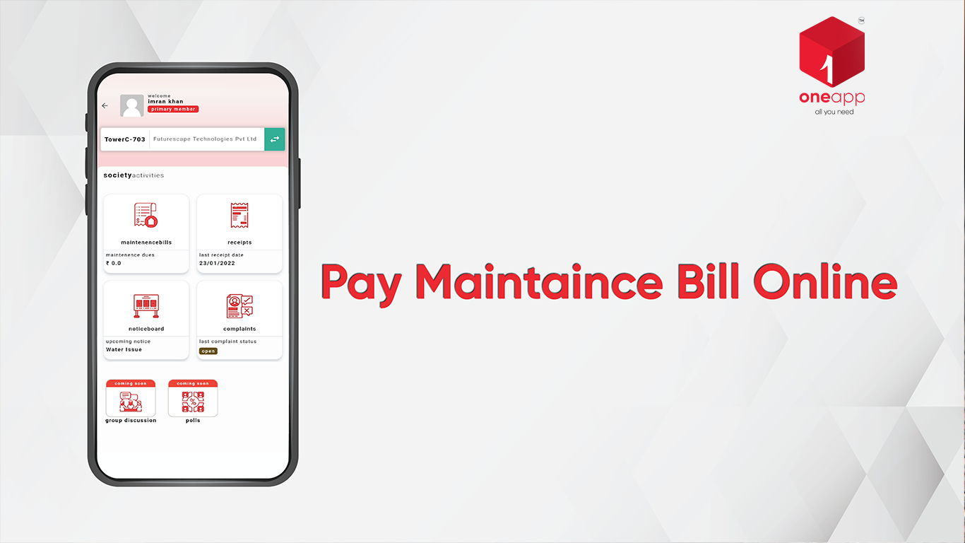 Pay Maintenance Bill Online In Mumbai Oneapp Blogs